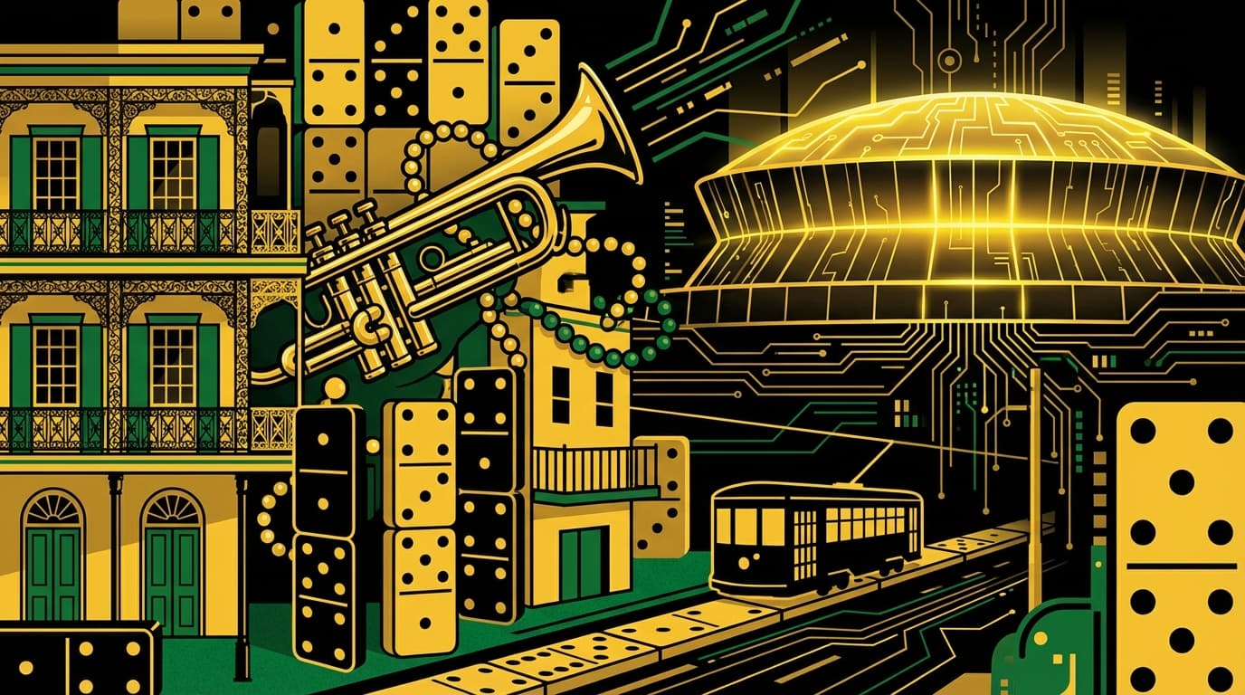 New Orleans cityscape